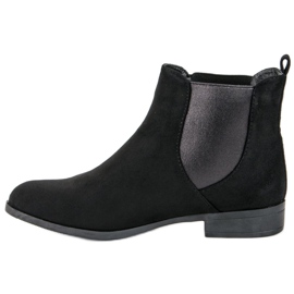 Bestelle Bottines Chelsea élégantes le noir 1