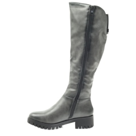 M.Daszyński Bottes à fond épais Daszyński MR1813 gris 2