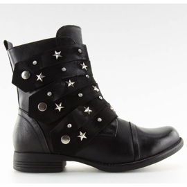 Bottes militaires noires C567 Noir le noir 1