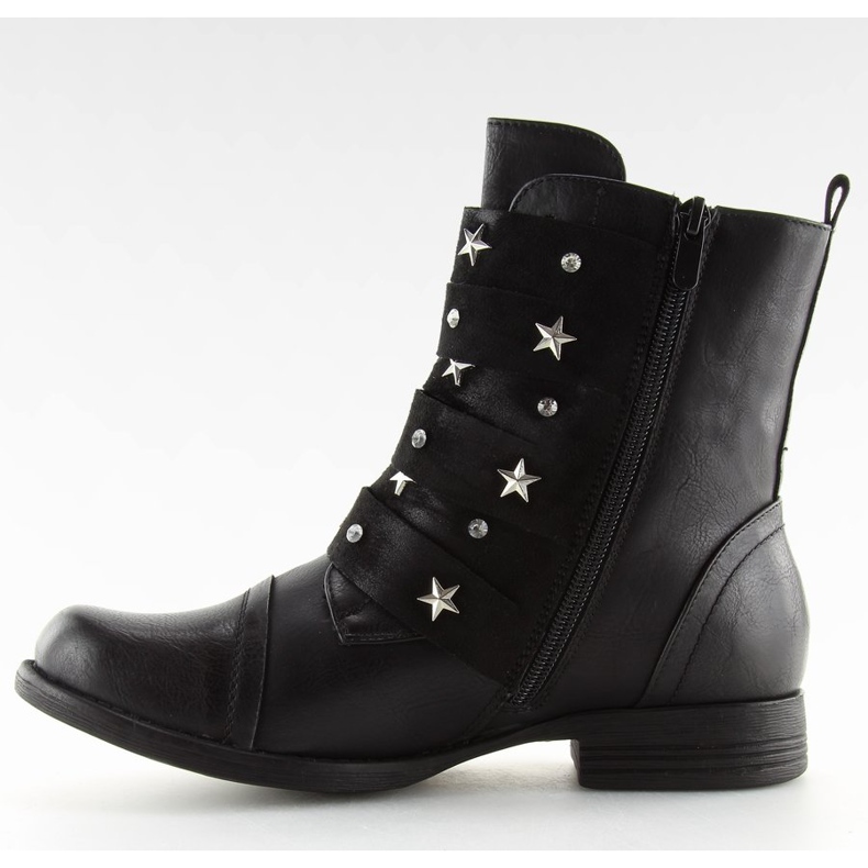 Bottes militaires noires C567 Noir le noir 2