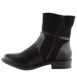 Bottes femme noires Z-27 Noir le noir 1