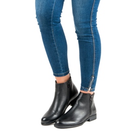 J. Star Bottines femme noir 1