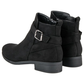 Top Shoes Bottines classiques avec fermeture éclair le noir 2