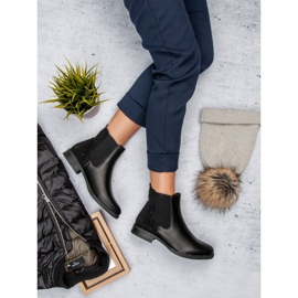 Seastar Bottines Jodhpur élégantes le noir 1 Seastar Bottines Jodhpur élégantes le noir 1