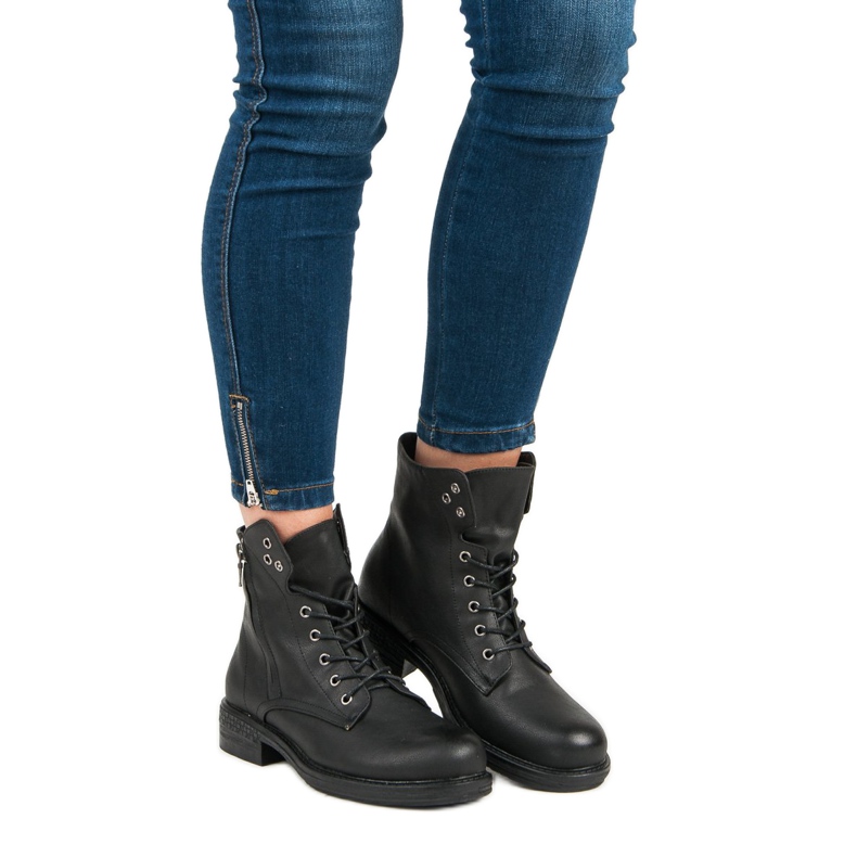 Bestelle Travailleur de bottes de roche le noir 1