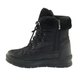 Bottes de neige sport sur fourrure DK noir 2