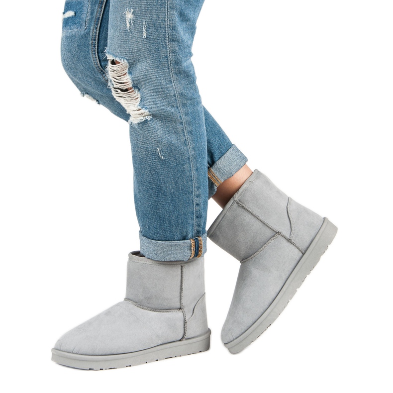 Vices Etaux mukluki en daim gris 1