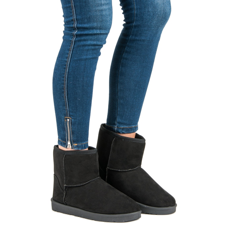 Vices Etaux mukluki en daim le noir 1