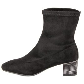 Kylie Bottes à enfiler noires le noir 2