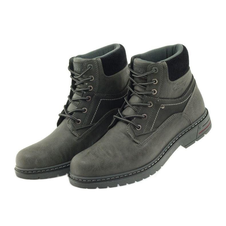 Bottes grises nouées McKey 616 4