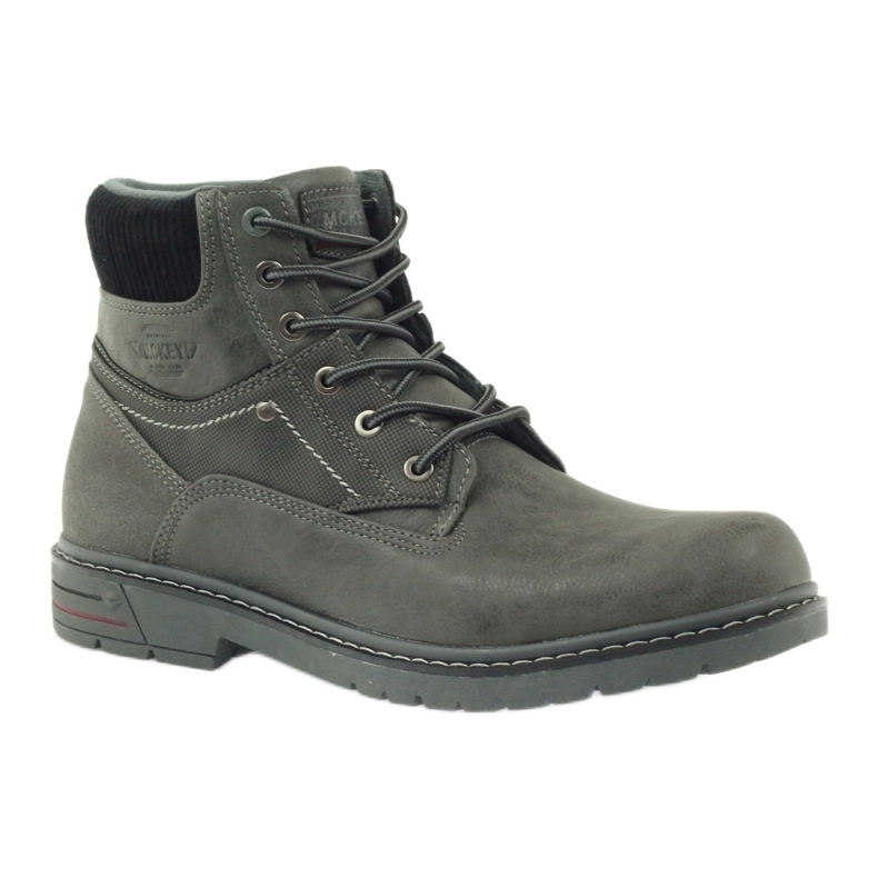 Bottes grises nouées McKey 616 1