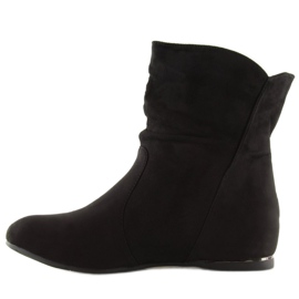 Bottes femme noires VQ-362 noir le noir 4