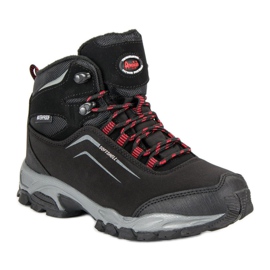 American Club Bottes américaines d'hiver pour femmes le noir 2