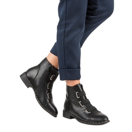 Filippo Bottes élégantes noir 1