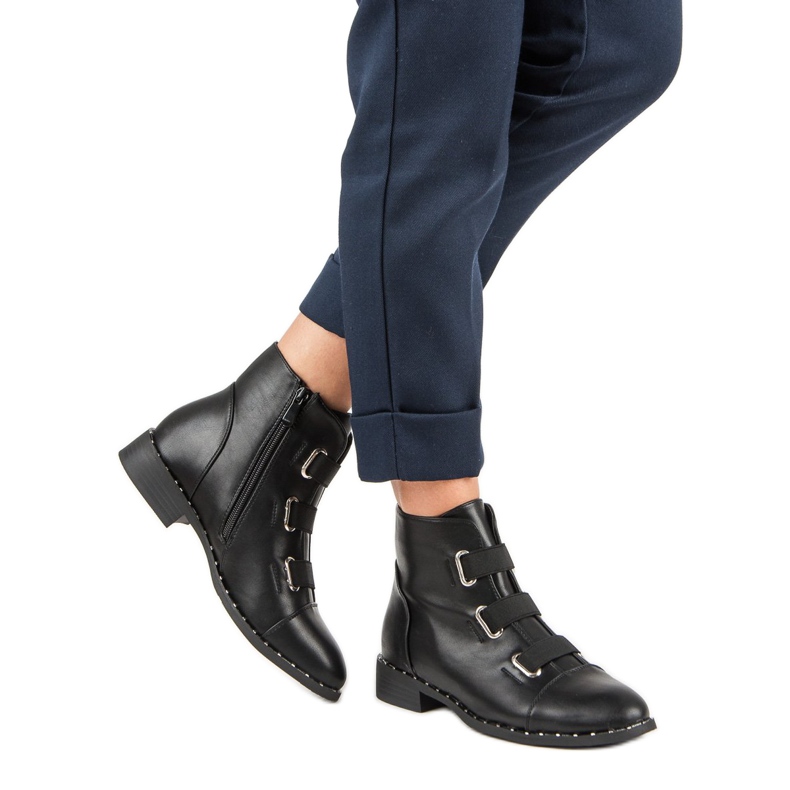 Filippo Bottes élégantes le noir 1