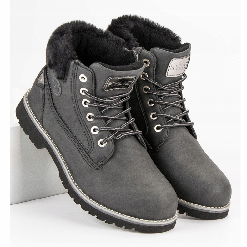 Kylie Trappeurs gris foncé 1