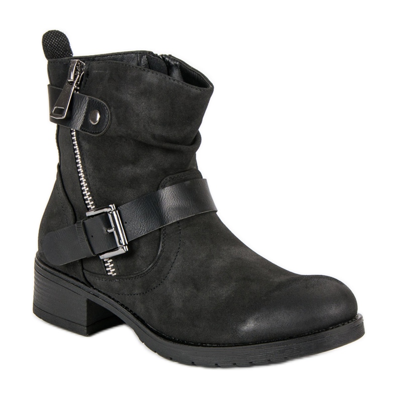 Bottines d'automne VINCEZA noir 2