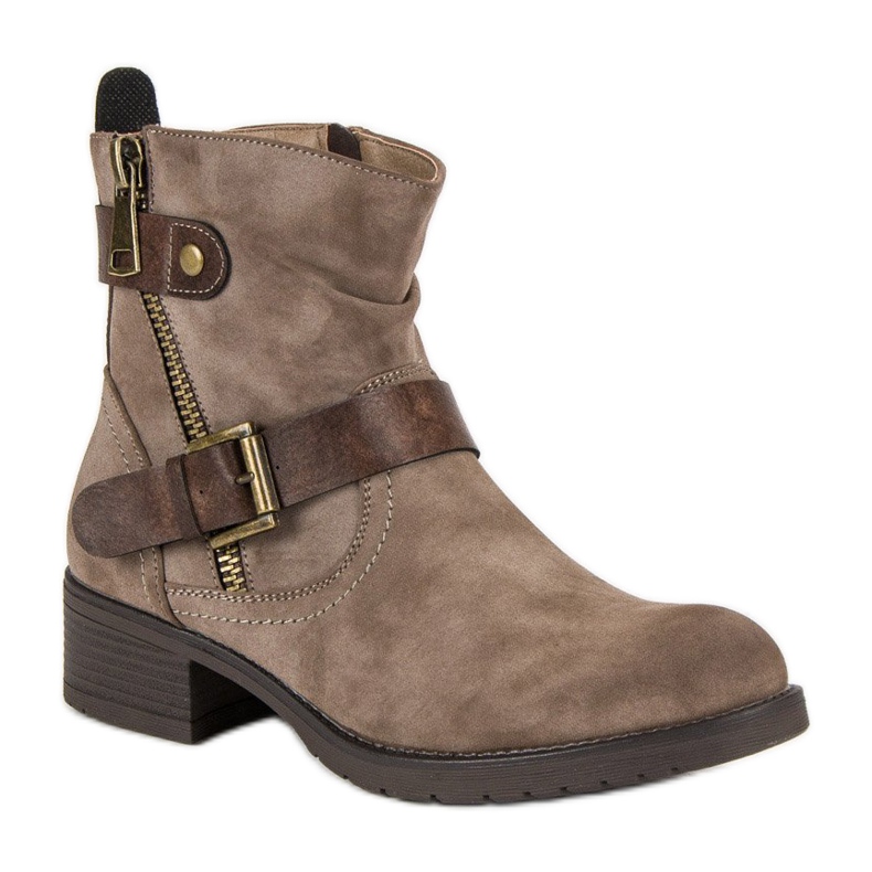 Bottines d'automne VINCEZA brun 2