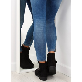 Bottines en daim noir JKD-52 Noir le noir 5