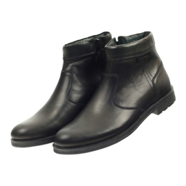 Bottes Riko noires avec fermeture éclair 825 noir le noir 3