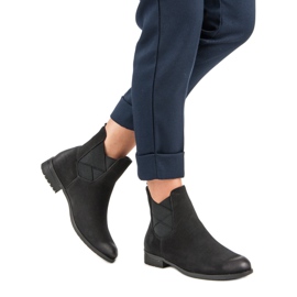 Bottines chelsea VINCEZA noir 1