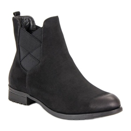 Bottines chelsea VINCEZA noir 2