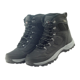 American Club Bottes d'hiver de trekking américaines à membrane le noir 3