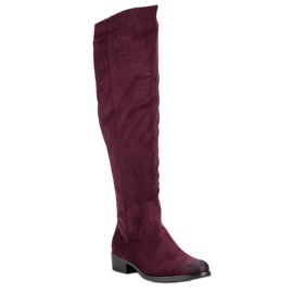 Bottines bordeaux VINCEZA rouge 1 Bottines bordeaux VINCEZA rouge 1