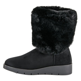Kylie Chaussures d'hiver à la mode le noir 1