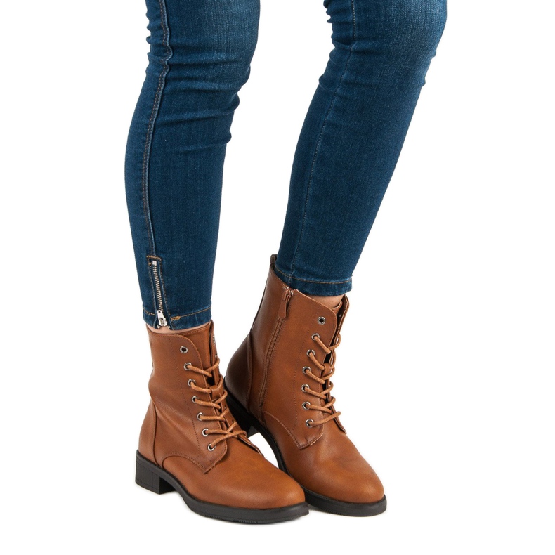 SDS Bottes de travail brun 2