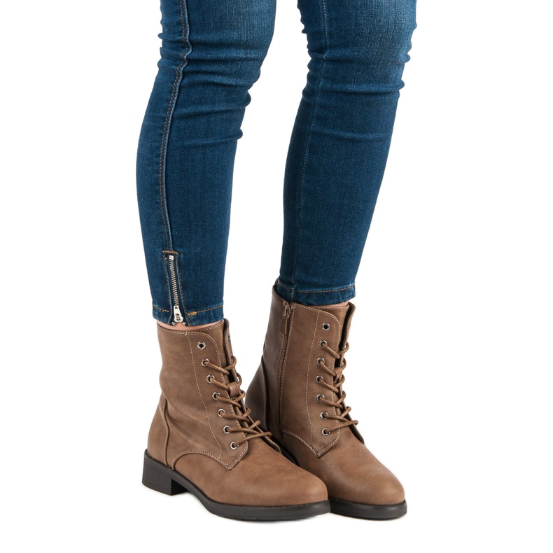 SDS Bottes de travail brun 2