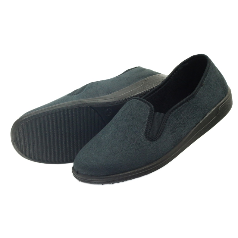 Befado chaussures baskets pour hommes pantoufles 013M312 le noir 4
