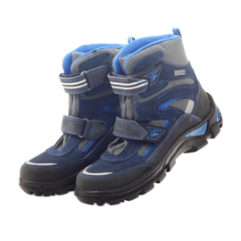 Bottes à membrane Bartek 44673 bleu gris bleu marine 3