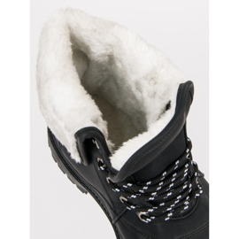 Trappeurs noirs avec fourrure 1