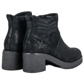 Kylie Bottes militaires pour femmes le noir 2