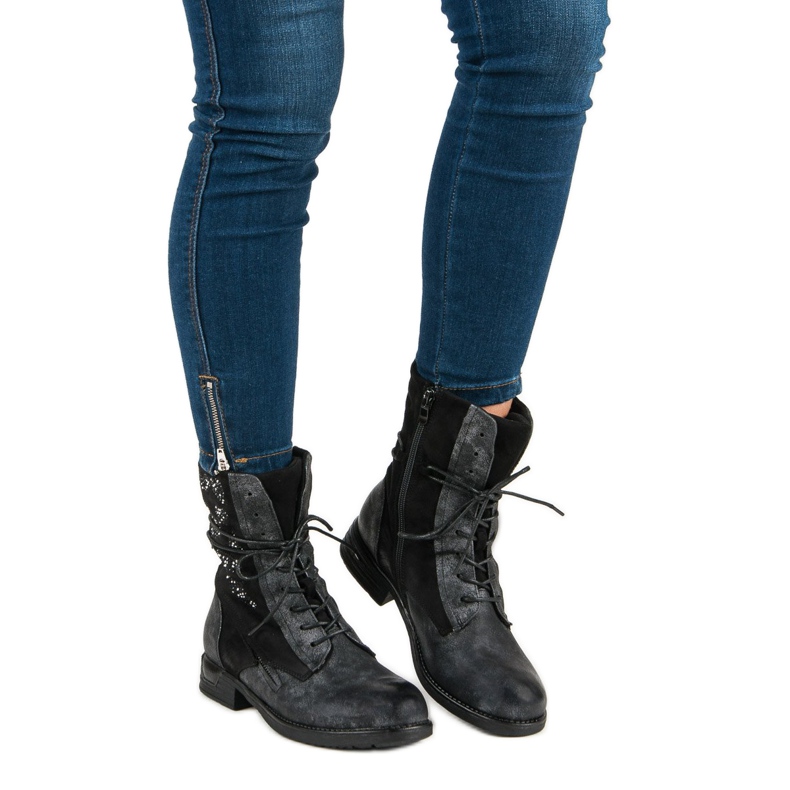 Kayla Travailleurs à la mode noir 1