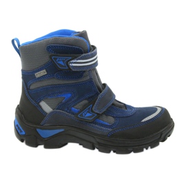 Bottes à membrane Bartek 44673 bleu gris bleu marine 8