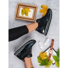 Aclys Bottes et baskets bleu multicolore 8