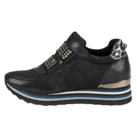 Aclys Bottes et baskets bleu multicolore 1