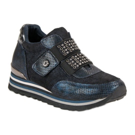 Aclys Bottes et baskets bleu multicolore 5
