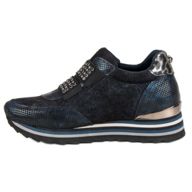Aclys Bottes et baskets bleu multicolore 6