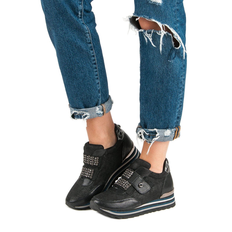 Aclys Bottes et baskets noir 1