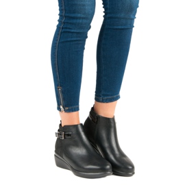 Kylie Bottes noires confortables avec isolation le noir 5