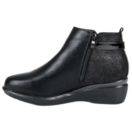 Kylie Bottes noires confortables avec isolation le noir 2