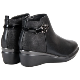 Kylie Bottes noires confortables avec isolation le noir 3