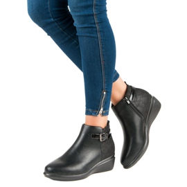 Kylie Bottes noires confortables avec isolation le noir 6