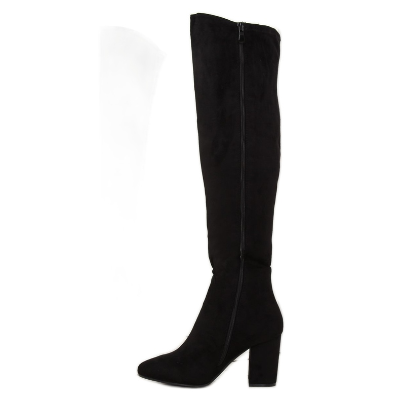 Bottines noires à talons BH133-HB noir le noir 2