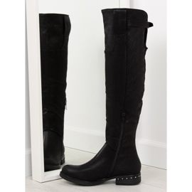 Boots femme noires 228-PG noir 2