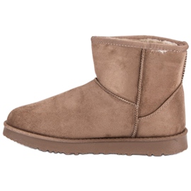 Kylie Bottes de neige à enfiler brun 1