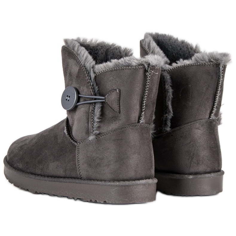 Kylie Mukluki en daim gris 2